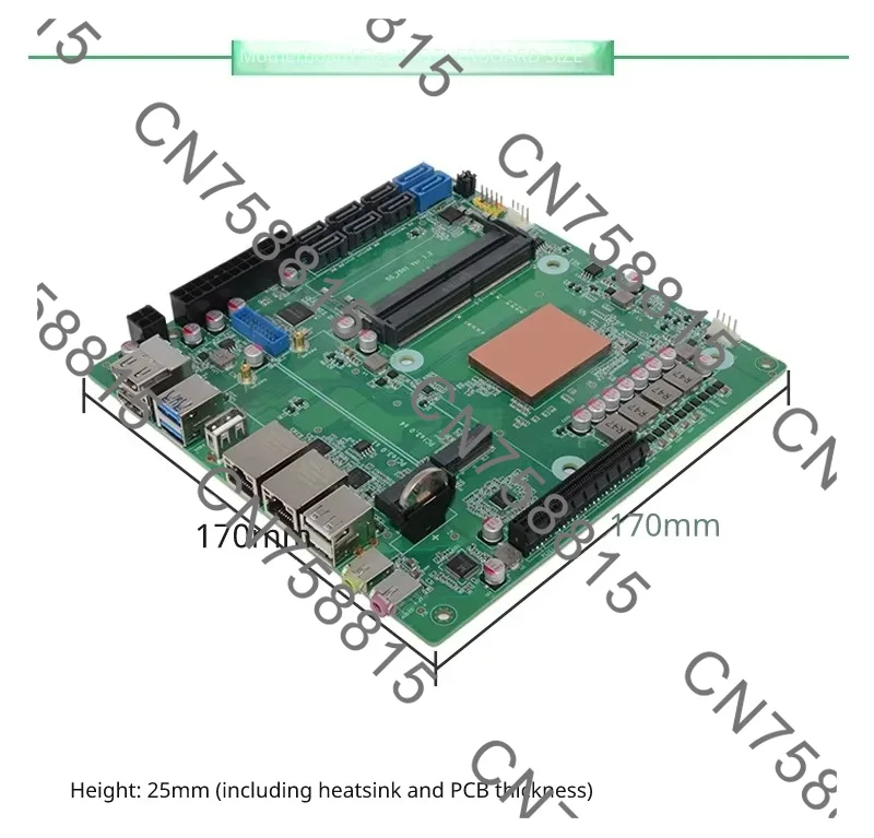 Mini Itx Dual 2.5G Nas Motherboard - Материнская плата AMD Ryzen R5 5625U